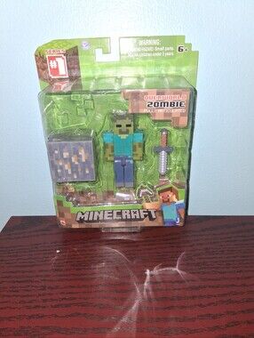 Minecraft Zombie Figure 2014